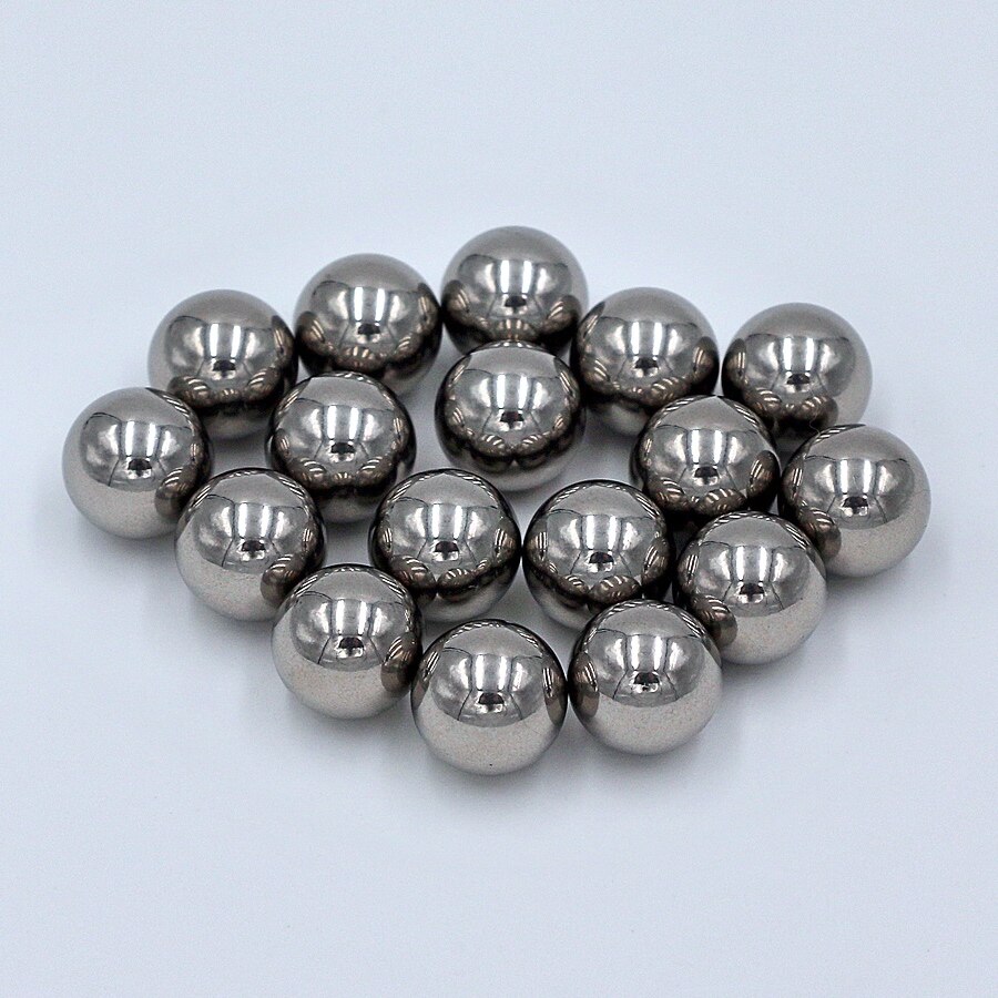 20 bolas de rodamiento de acero inoxidable AISI 304 G100 de 14mm, 20 unidades
