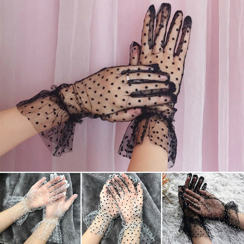 Coucoland Lange Opera Handschoenen - Satijn, Bruids, Elleboog Lengte, Klassiek, Lang Glad 38cm/Wit, Eén Maat - Voor Bruiloft, Prom, Fancy Dress