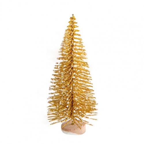 Mini sapin de noël de couleur rose Stable, décoration universelle, petit arbre de noël