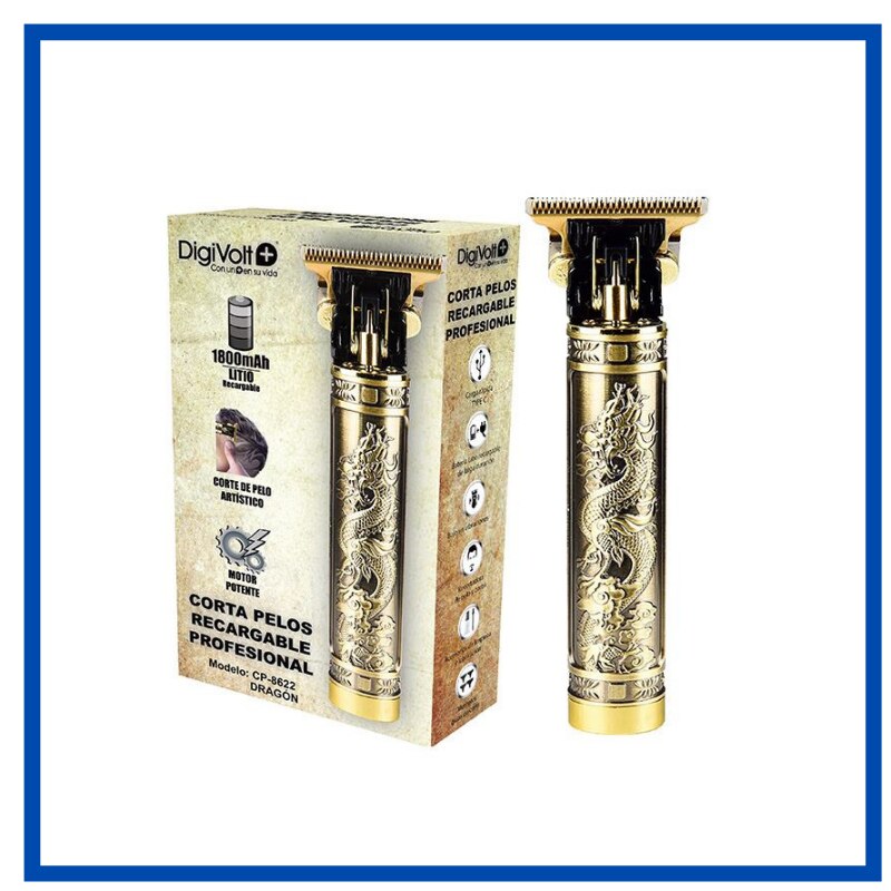Digivolt Cortapelo Recargable C/Type C Metalico CP-8622