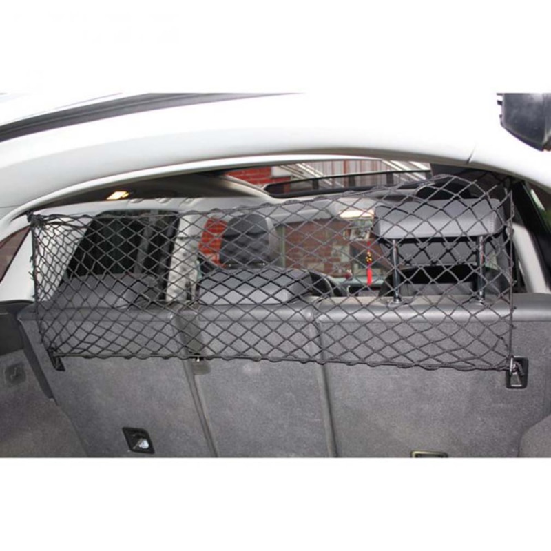 Auto Hond Barrière Seat Net Organizer Universele Stretchy Auto Achterbank Opslag Duurzaam Universele Kofferbak Netten Auto Bagagenet