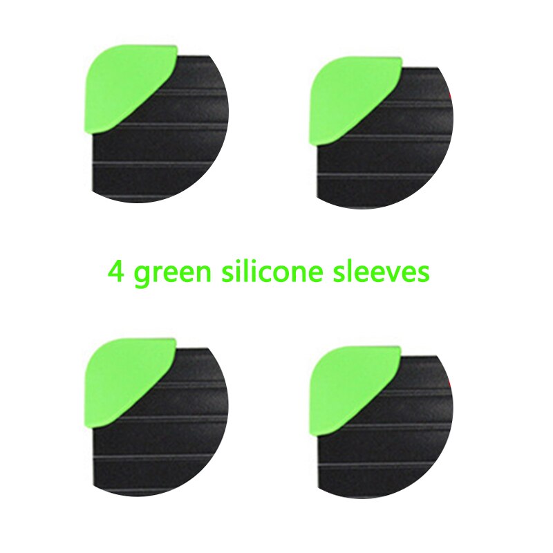 Bandeja de descongelación rápida para alimentos, placa de descongelación rápida para carne y fruta, utensilios de cocina, placa de descongelación rápida: 4 green corners
