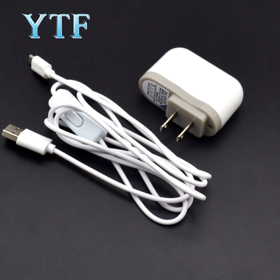 10Pcs 5V 2.5A And 5V 2.5A Micro USB Charger Adapter Cable Switching Power Supply For Raspberry Pi 2 3 B + B Latest EU USA: US