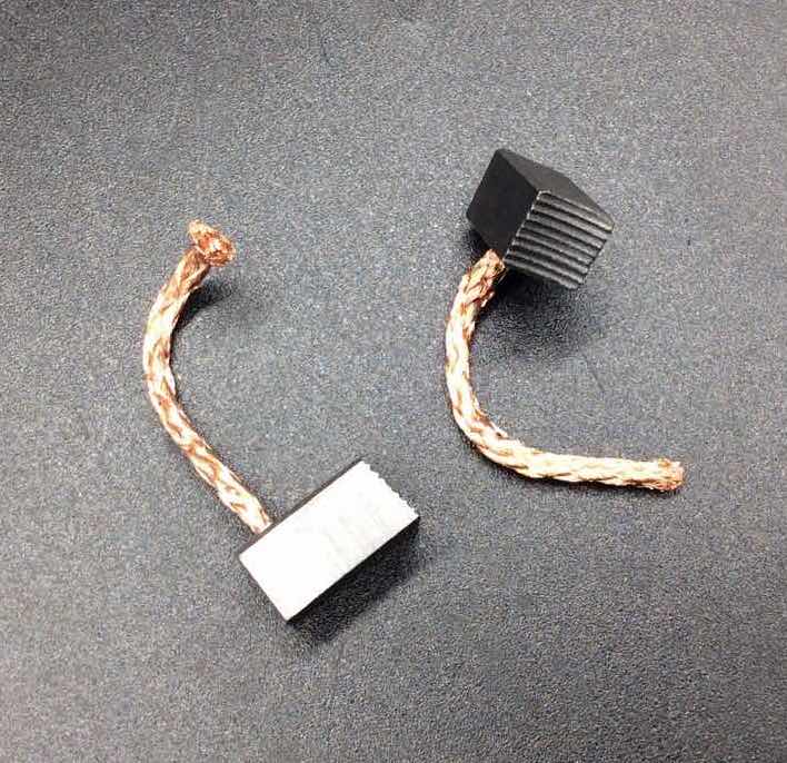 16pcs 6x6x13.5mm Carbon Brush For Vehicle Automobile Car Truck Heater Blower Fan Air-Blower Car Motor Carbon Brushes