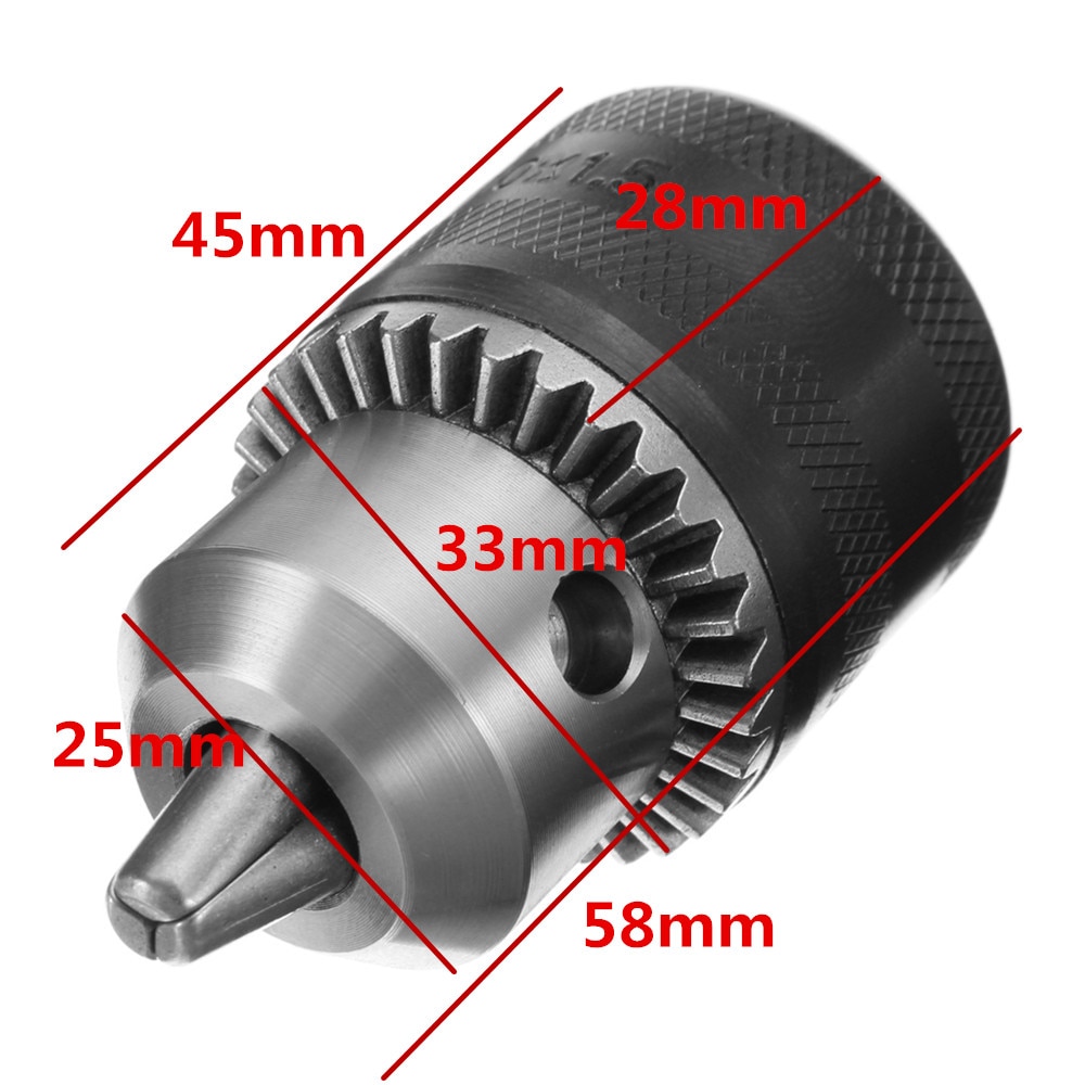 10mm chuckholder kraftdrill konverter adapter  m10 til 4 " elektrisk vinkelsliper