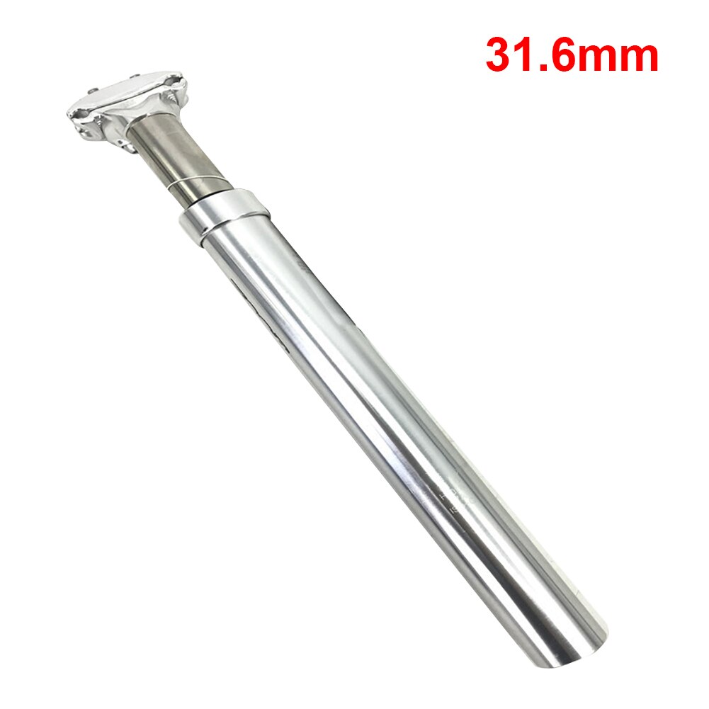 27.2mm/31.6mm Mountain Bike Bicycle Suspension Seat Tube MTB Setback Shock Absorber Damping Suspension Bicycle Seat post: Sliver 31.6mm