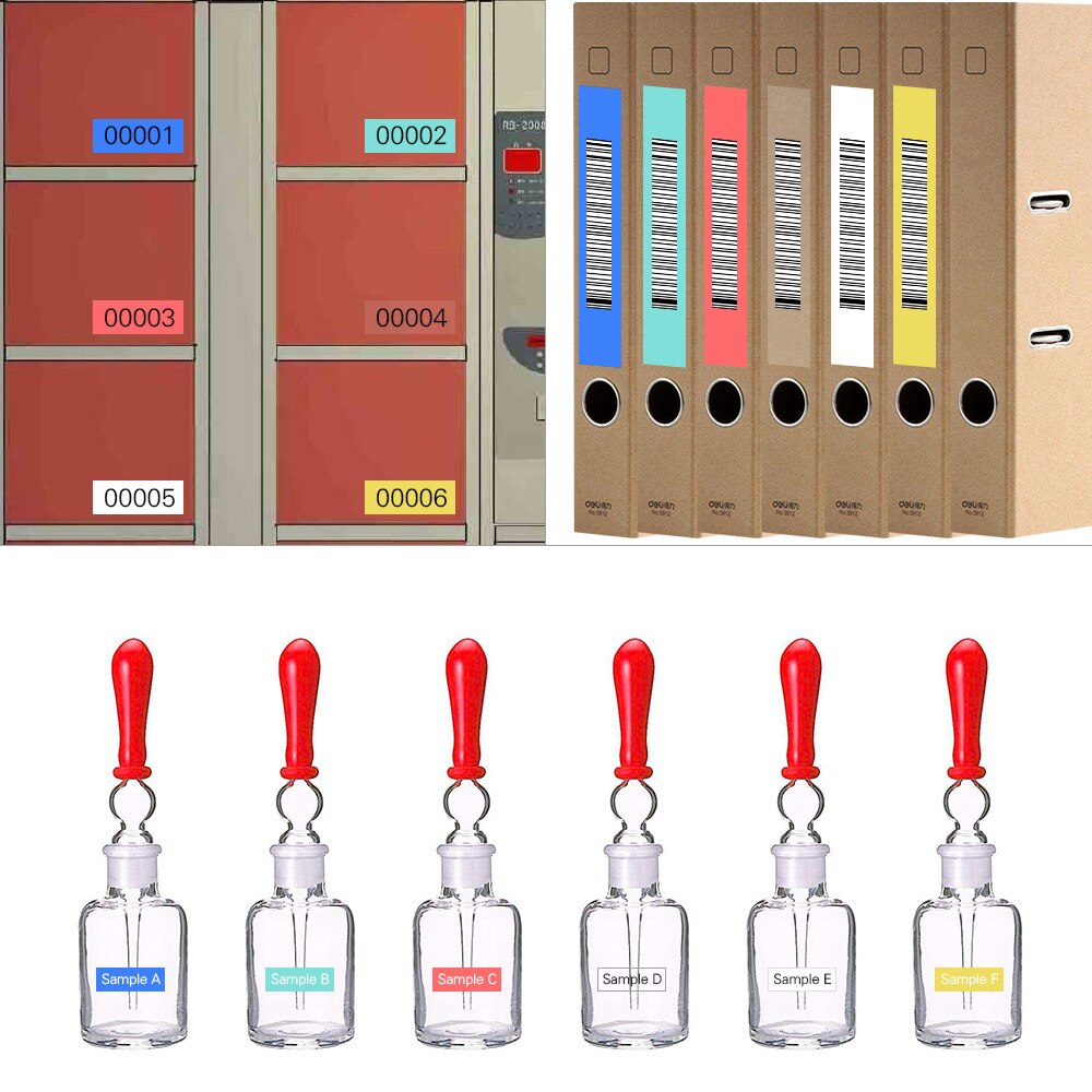 3D Plastic Embossing Label Tape Refill for DYMO 12965 1610 Label Maker with 3/8 Inch * 9.8 feet, 1 Roll
