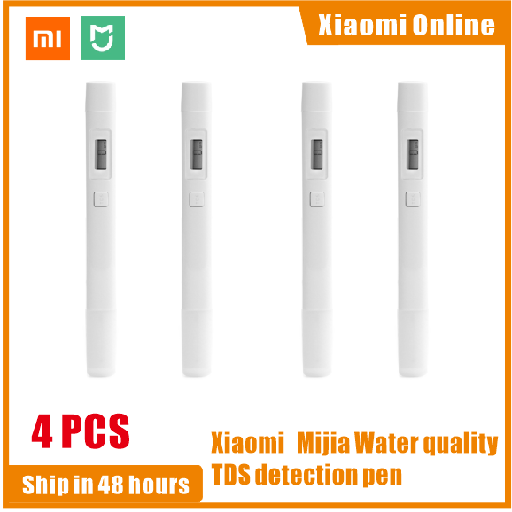 chaude Xiaomi Mijia eau TDS testeur Portable Test compteur intelligent TDS-3 testeur compteur outil numérique: 4 PCS