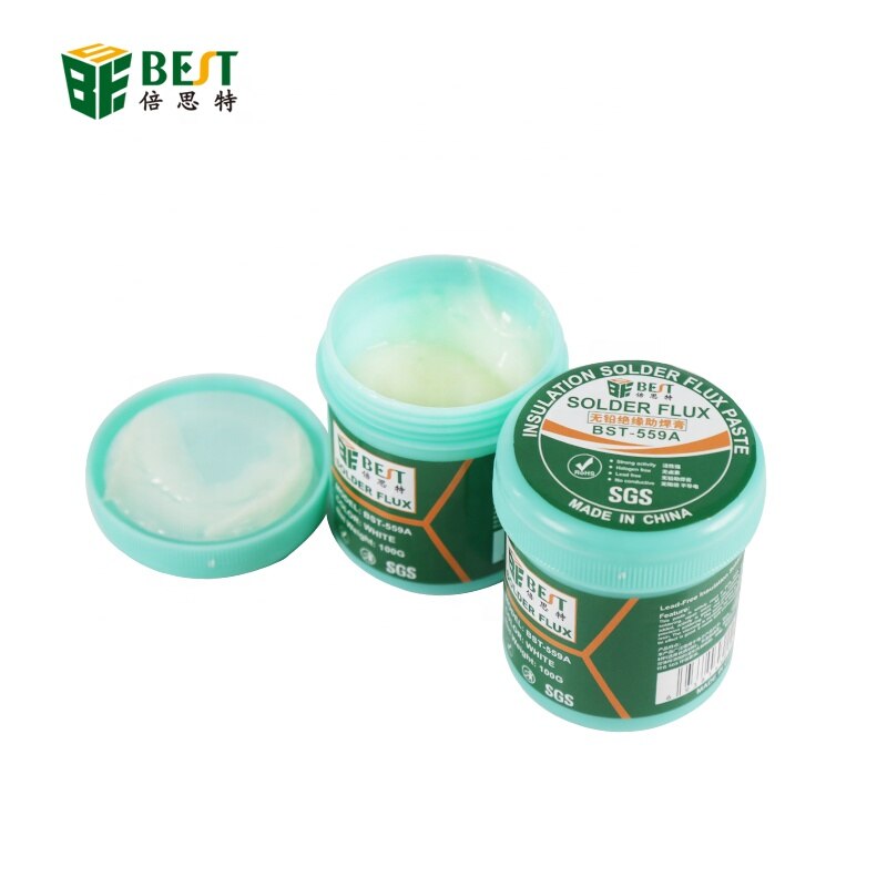 Welding Paste BST-559A 100g Insulation Lead-Free Halogen-Free Flux For Soldering BGA PCB IC Parts Fluxo Soldagem