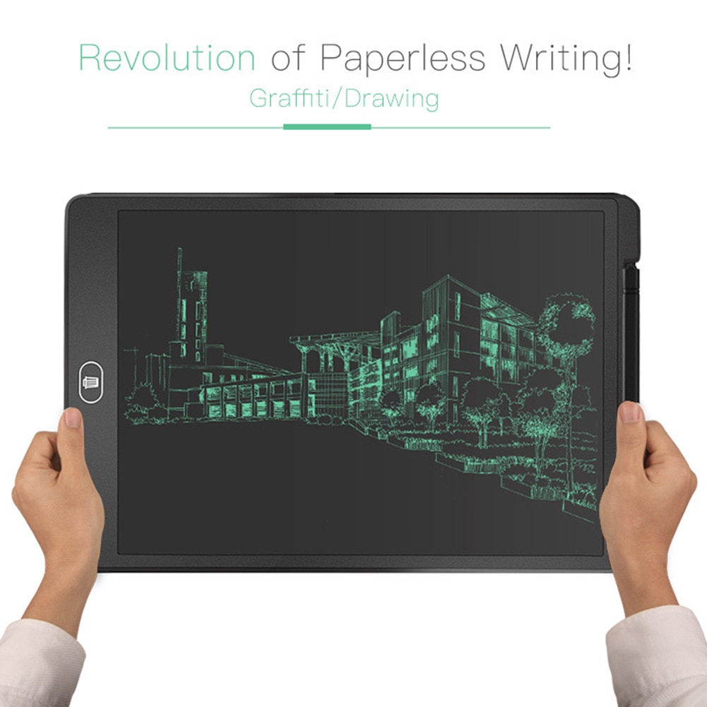 Portable 12 inch Digital LCD Writing Tablet Ultra-Thin Electronic Drawing Handwriting Pads Graffiti Writing Board with LCD Pen
