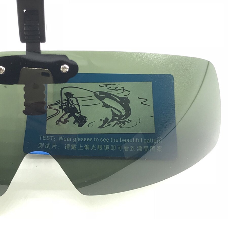 Polarisierte Angeln Gläser Hut Visiere Sport Clips Kappe Clip auf Sonnenbrille Für Angeln Radfahren Wandern Golf Brillen UV400