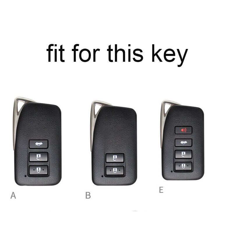 Leather Car Key Case Cover fob for Lexus RX350 NX300 Es300h Rx450h GS300 GX470 IS250 ES350 LX570 GX460 Nx300h Is300h