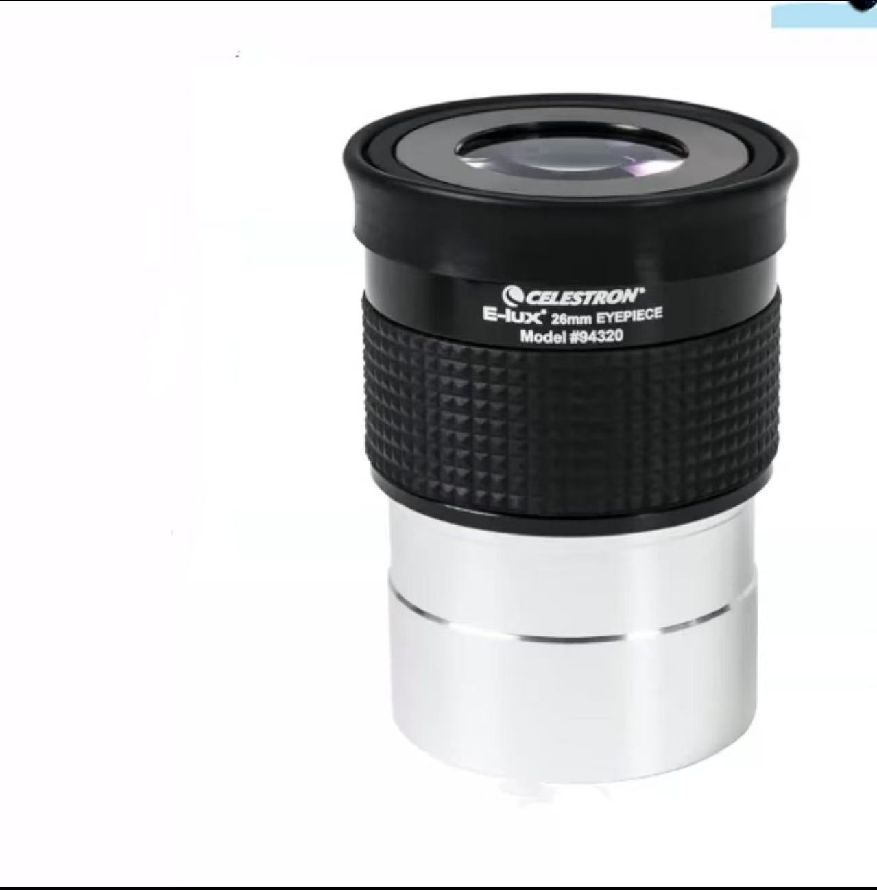 Celestron E-Iux 26mm 32mm 56-degree 2-inch Kellner eyepiece. 3 film lens full multi-layer coating