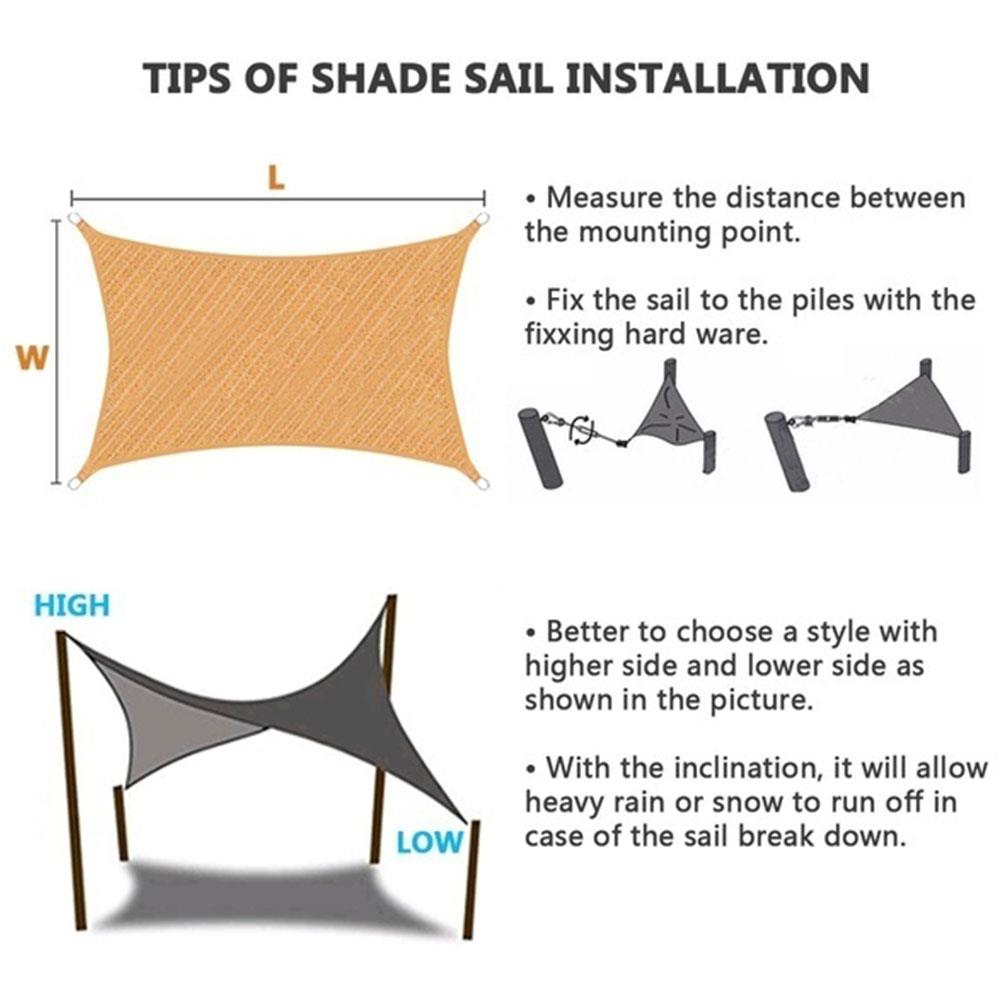 Shade Awning Gazebo For Garden Travel Canopy Waterproof Awning Portable Shade Canopy Gazebo Camping Cloth carpas para jardin