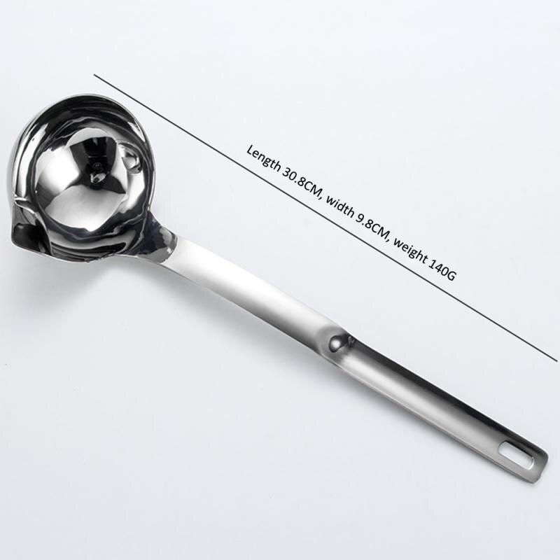 Akcesoria kuchenne sos zupa olejowa separator tłuszczu durszlak łyżka robić odcedzania smar łyżka narzędzia kuchenne gadżety domowe przybory kuchenne: Default Title