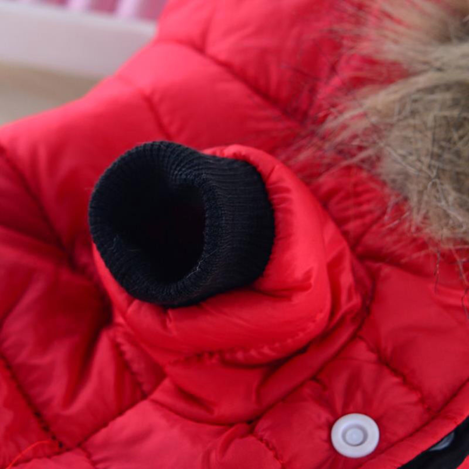 Manteau pour chien de compagnie vestes rembourrées en coton sweat à capuche chiot doux avec chapeau fournitures d'hiver HYD88