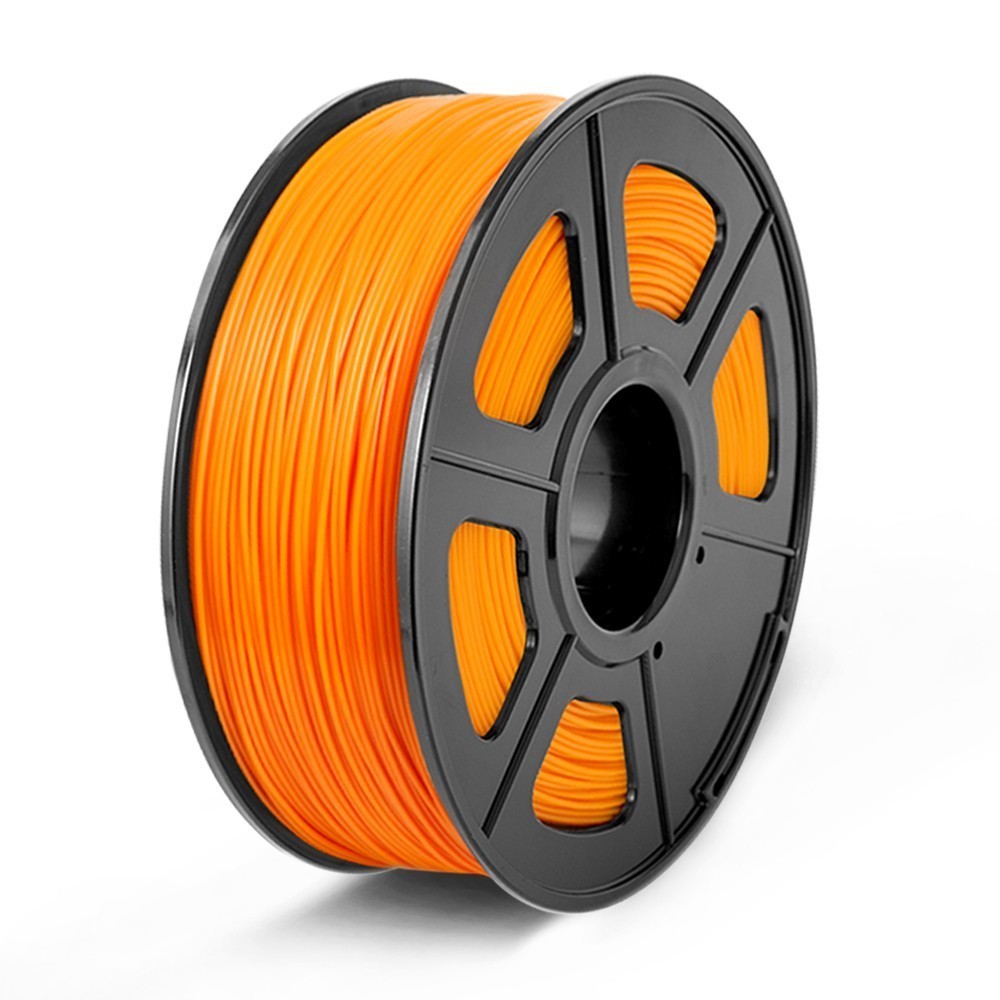 Sunlu pla 3d filamentti 1.75mm 1kg kelalla muovi pla filamentti 3d tulostimelle lapset raapusta ympäristöystävällinen tulostusmateriaali: Pla-oranssi