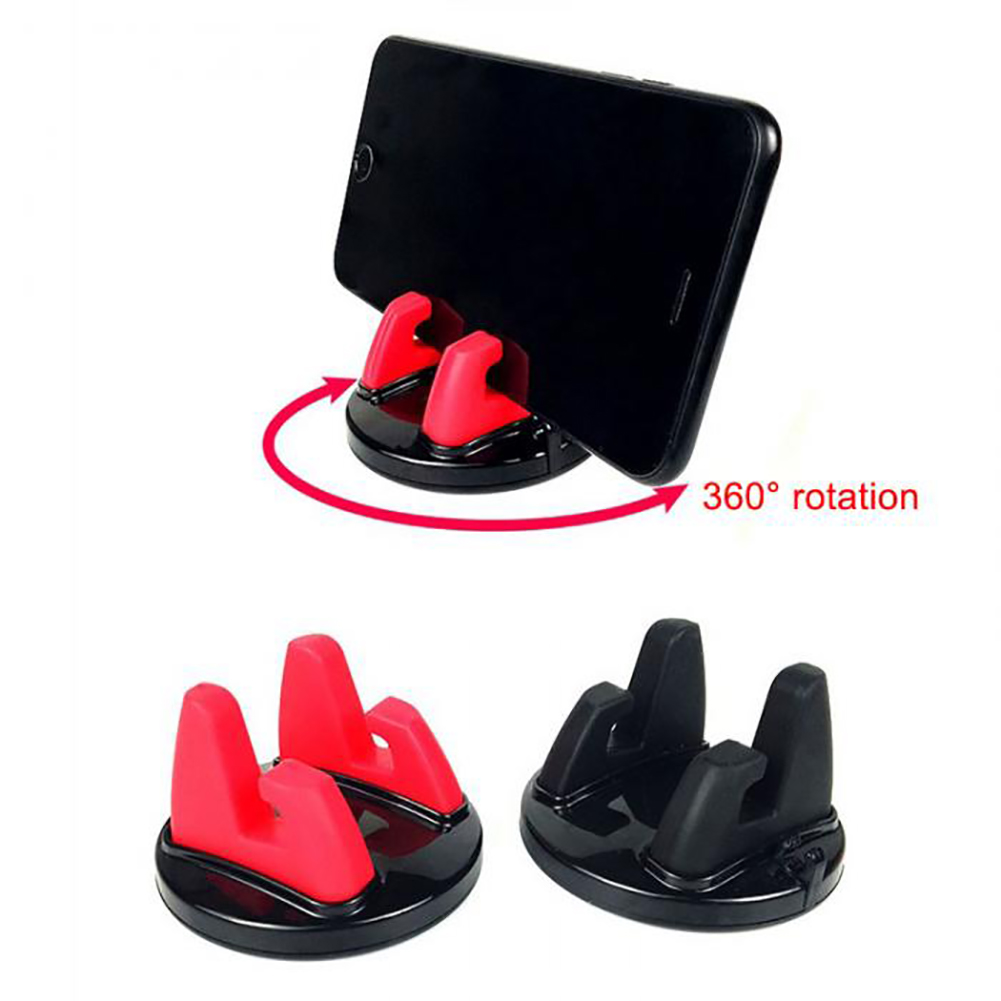 360 Degree Car Phone Silicone Holder Dashboard Sticking Mobile Phone Holder Stand Desk Stand Support Bracket tomtom