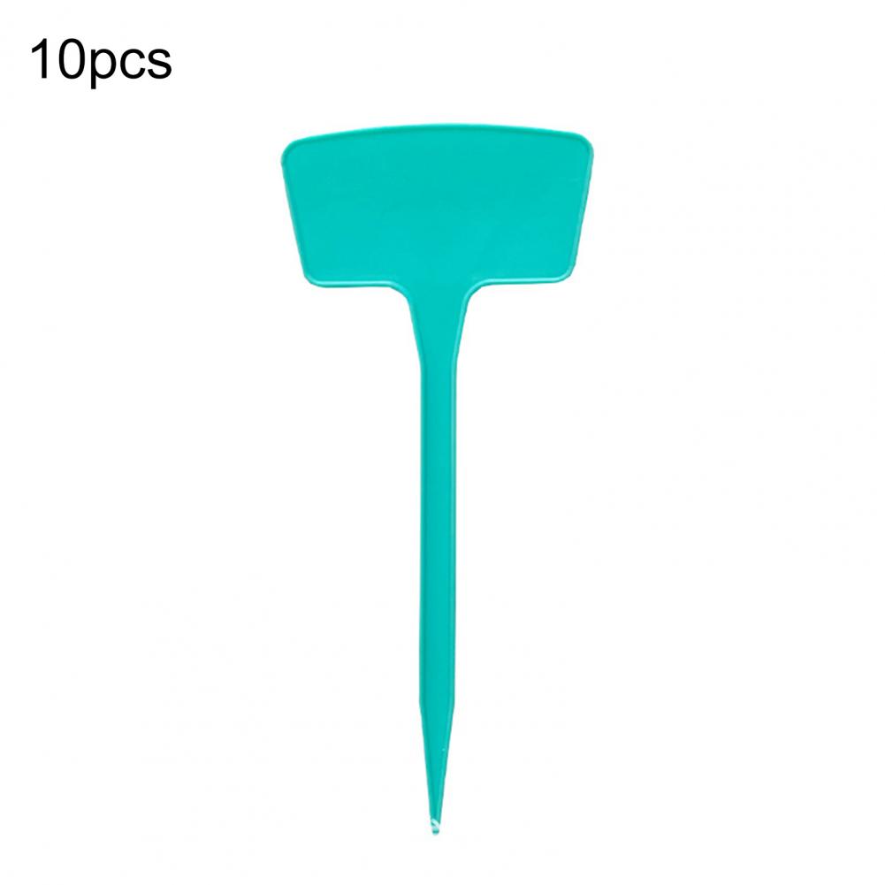 10 sztuk/zestaw 20cm etykiety na rośliny wodoodporna konstrukcja wkładki w kształcie litery T plastikowe znaczniki na rośliny klasyfikacja znak sortowania bilet robić ogrodnictwa: żółty
