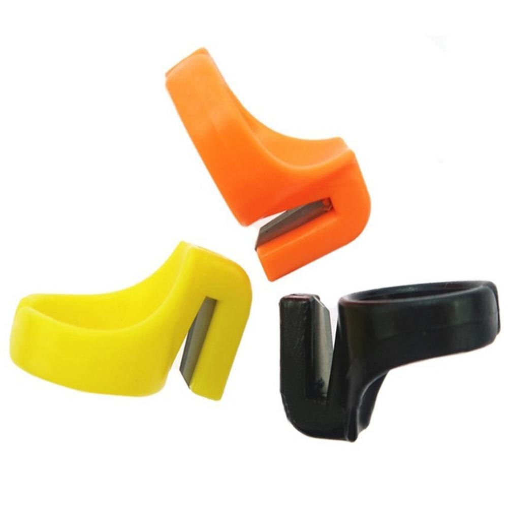 3PC Plastic Thread Cutter Secant Tool Textile Fiber Metal Wool Spinning Finger Secant Home Sewing Tools Home Improvement HH4