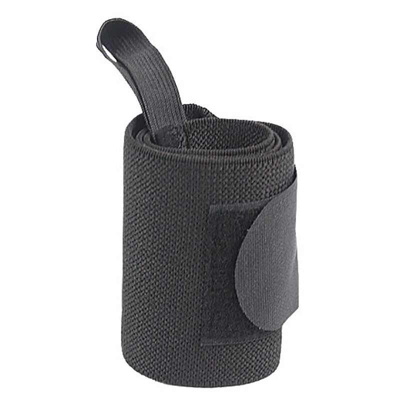 Muñequera KD35 para levantamiento de pesas, deportes Sanda de Karate, bádminton, vendaje de muñeca para gimnasio, soporte de muñeca, pulsera de Taekwondo: One piece black