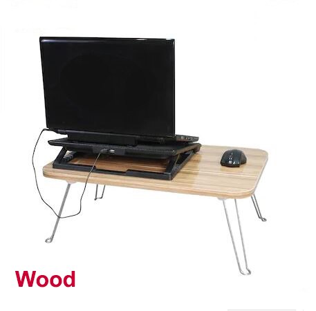 Netbook podstawka robić laptopa biurko łóżko śniadanie serwowane cieszył składane stopy 3 kolor: Wood