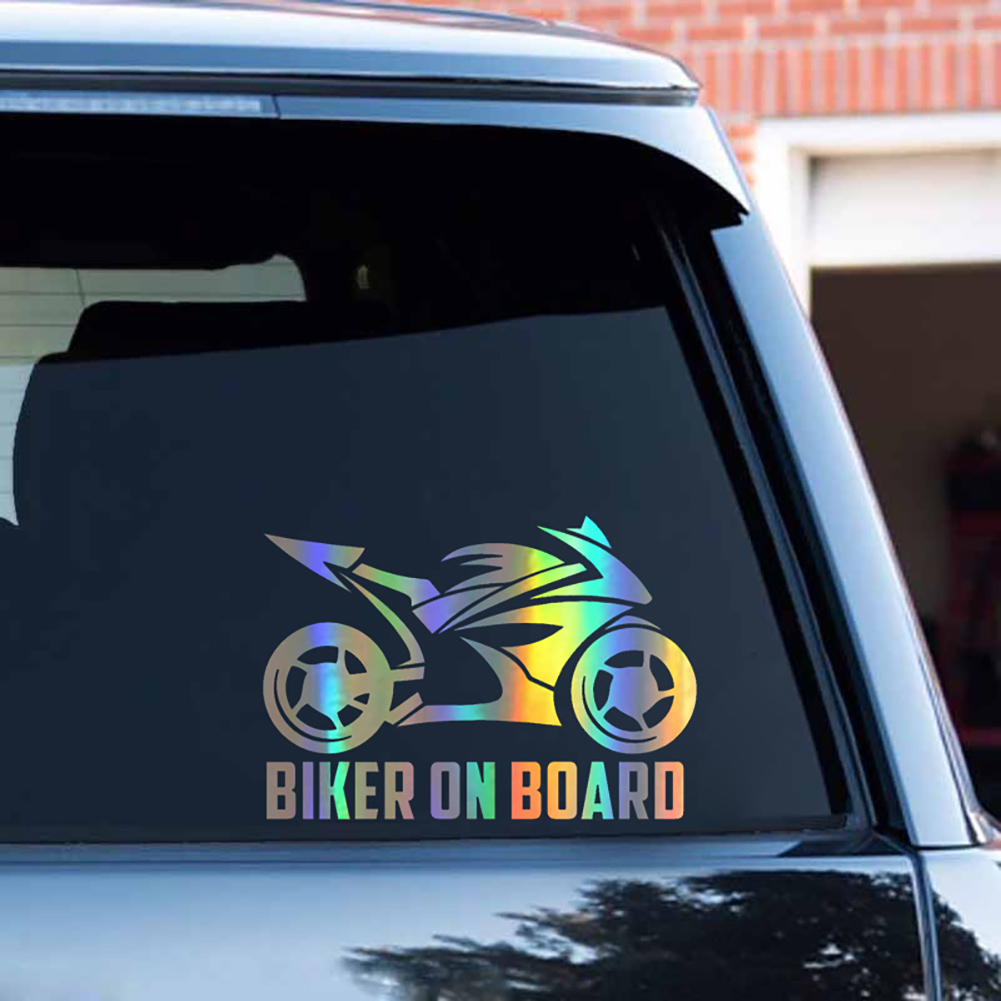 Respect Biker Sticker voor op auto motorfiets vinyl 3D stickers motorfiets vinyl 3D stickers en stickers motorfiets accessoires