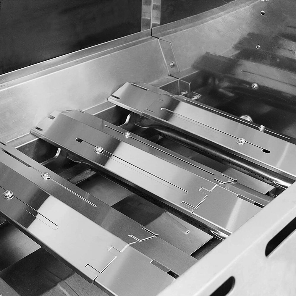 Stainless Steel Barbecue Plate Flame Plate Flame Plate Diffuser Heat Plate For Gas Grill Cover Barbecue Plate