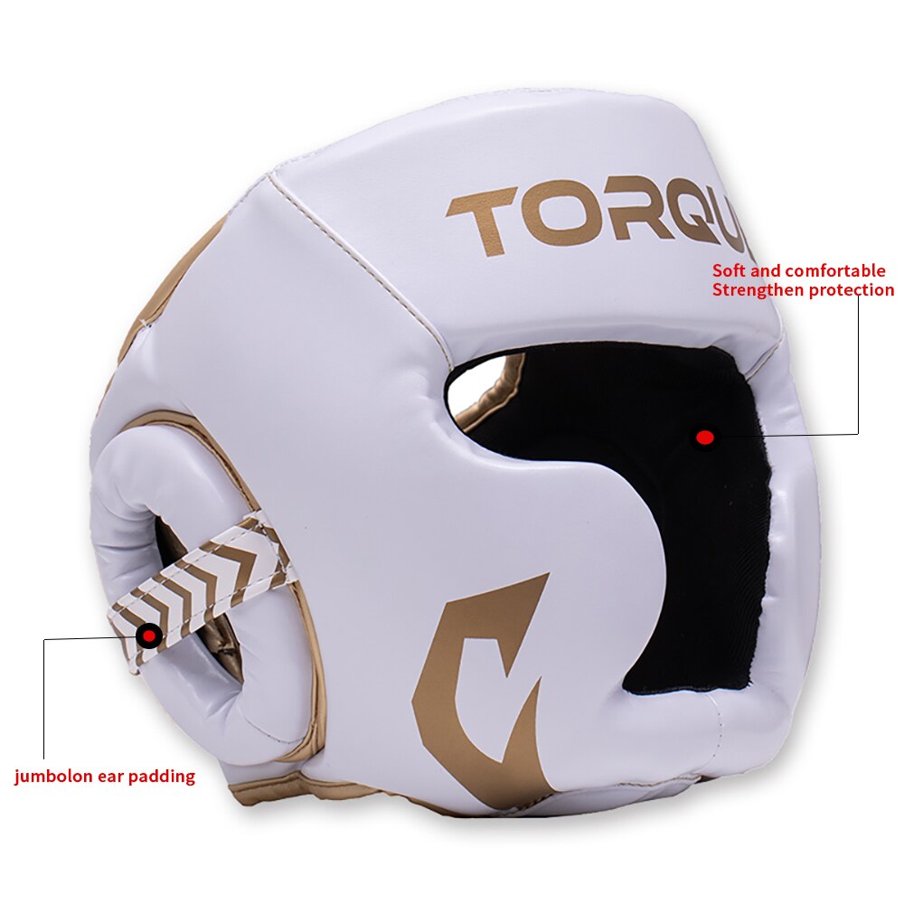 Koppel Boksen Hoofdbeschermer Helm Voor Kinderen Pu Apparatuur Muay Thai Guantes De Boxeo Gratis Vechten Mma Sanda Training Taekwondo