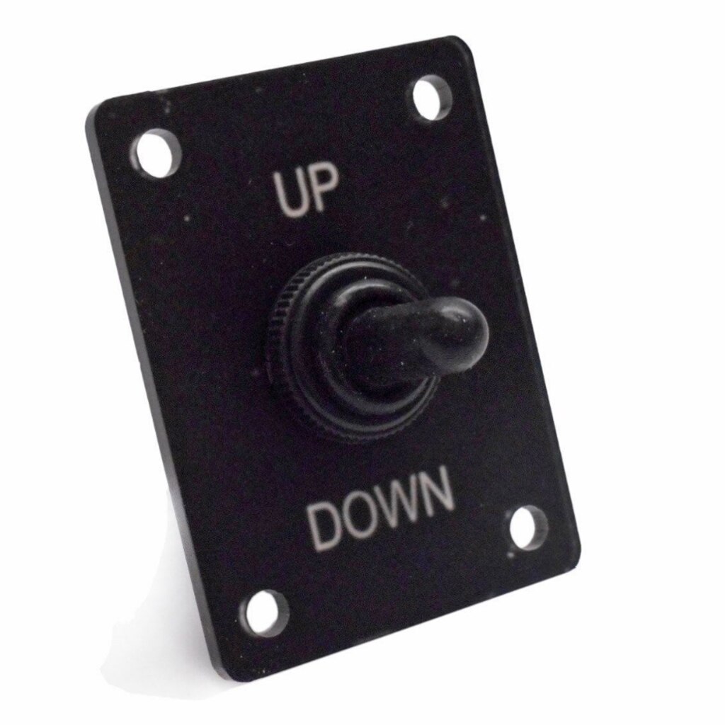 12V Boat Marine 3 Pin Up Down On/Off/On Momentary Toggle Switch Panel 15 Amp Momentary Switch