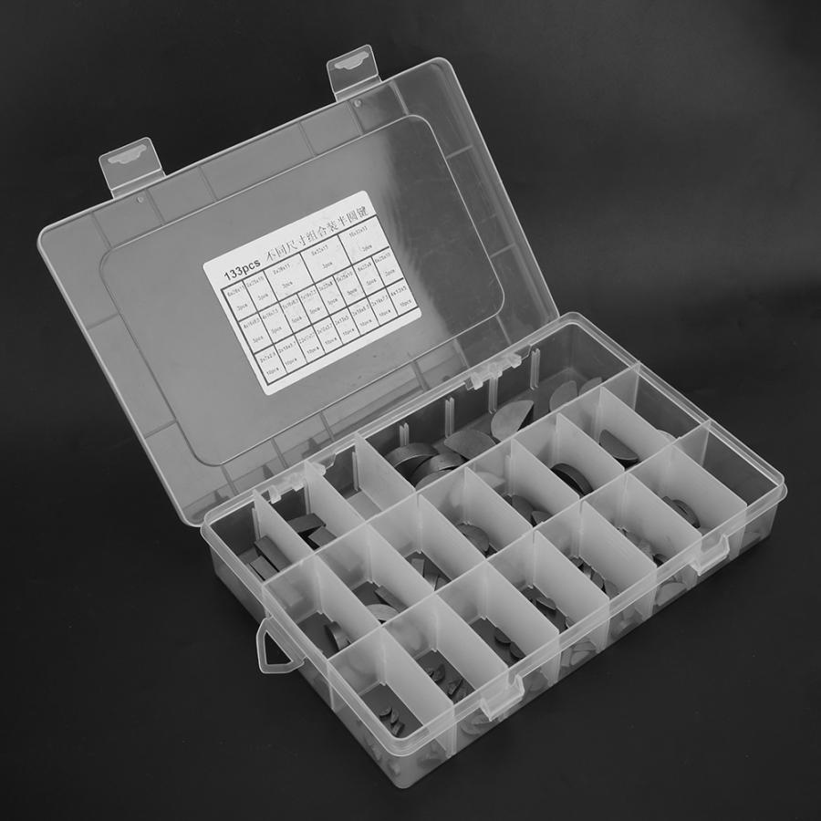 Kit surtido de llaves de manivela para herramientas de madera, 135 Uds., polea de volante de madera, multiusos