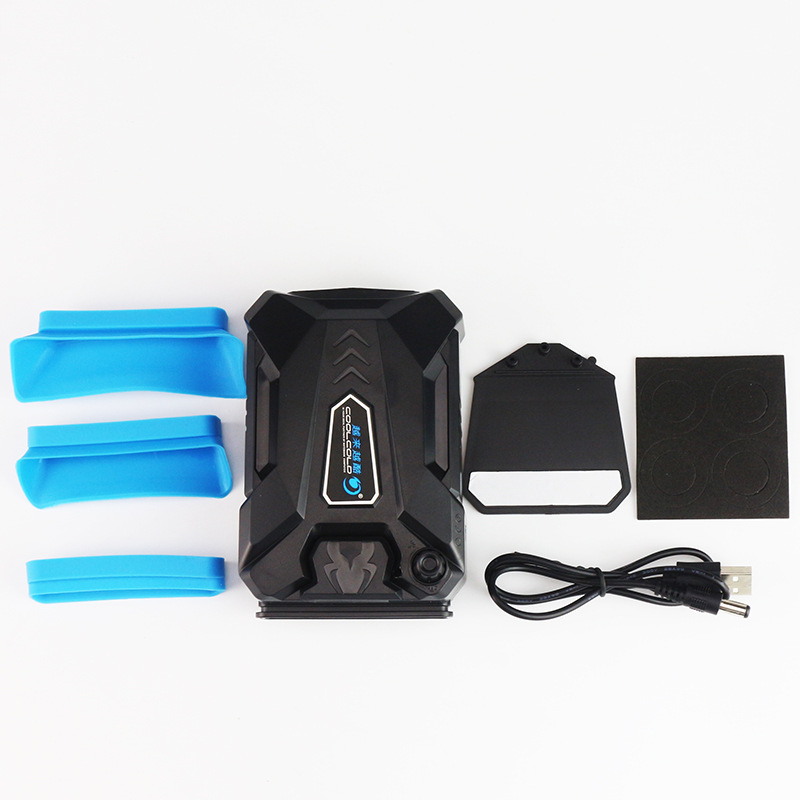 Vacuum Portable Laptop Cooler USB Air Cooler External Extracting Cooling Fan Notebook for 15 15.6 17 Inch Laptop
