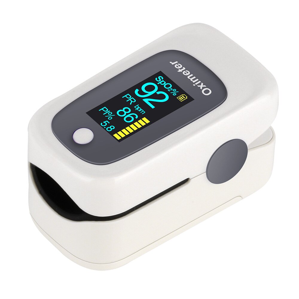 RZ Finger Pulse Oximeter Portable Digital pulsioximetro Household Health Monitor Heart Rate SPO2 PR Saturimetro Pulse Oximeter: M160-gray