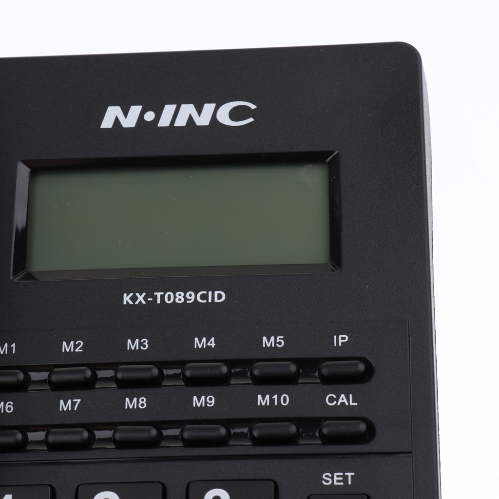 2x Landline Corded Phone Desktop Telephone With Caller ID Redial Callback for Office, Home, Hotel, Restaurant Use