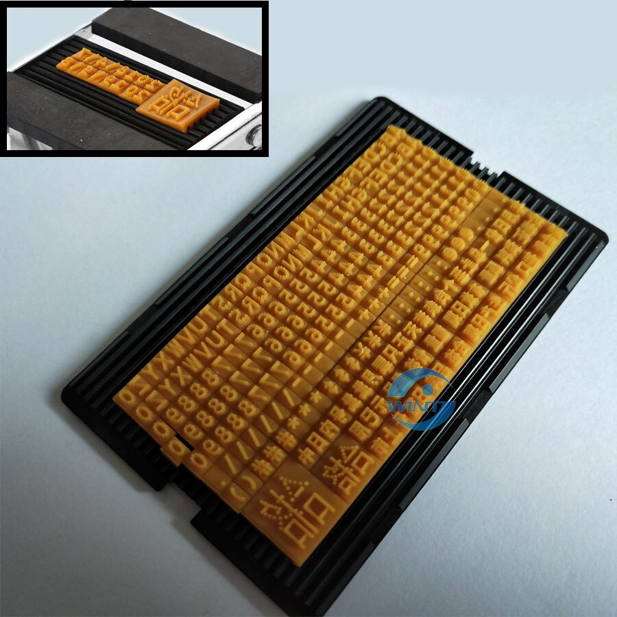 letters and numbers for coding machine,Manufacture and expire date lot number for stamping machine