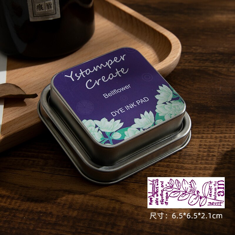 Stamp Ink Pads for Rubber Stamps Waterproof Pads for Acid-Free Non-Toxic Card Making Wood Fabric and Paper: R