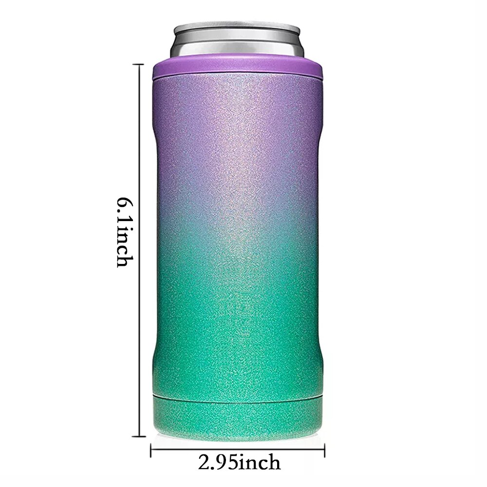 1pc 12oz standardowy schładzacz robić puszek akcesoria sportowe na świeżym powietrzu turystyka kemping piknik strona działa koks picie piwa chłodnica