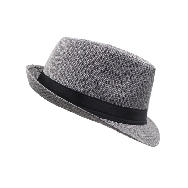Mannen Fedora Hoed Vrouwen Vilt Hoeden strand hoeden Panama Caps Breed rand Gorros Chapeu Kerk Schipper Zon Fedora Zomer Top Hoeden: gray