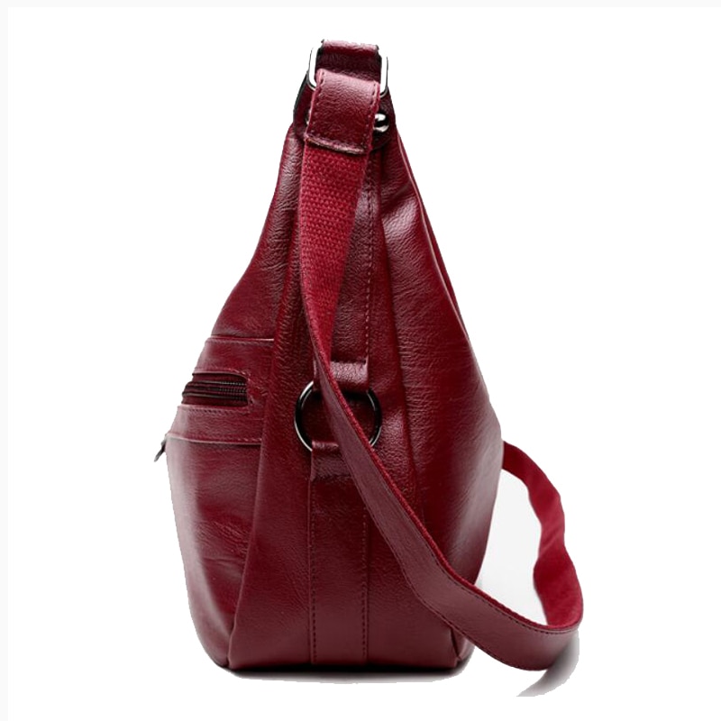 Kvinder retro blød pu læder taske mærke messenger bag kvindelig stor kapacitet håndtaske totes taske til kvinder skuldertasker