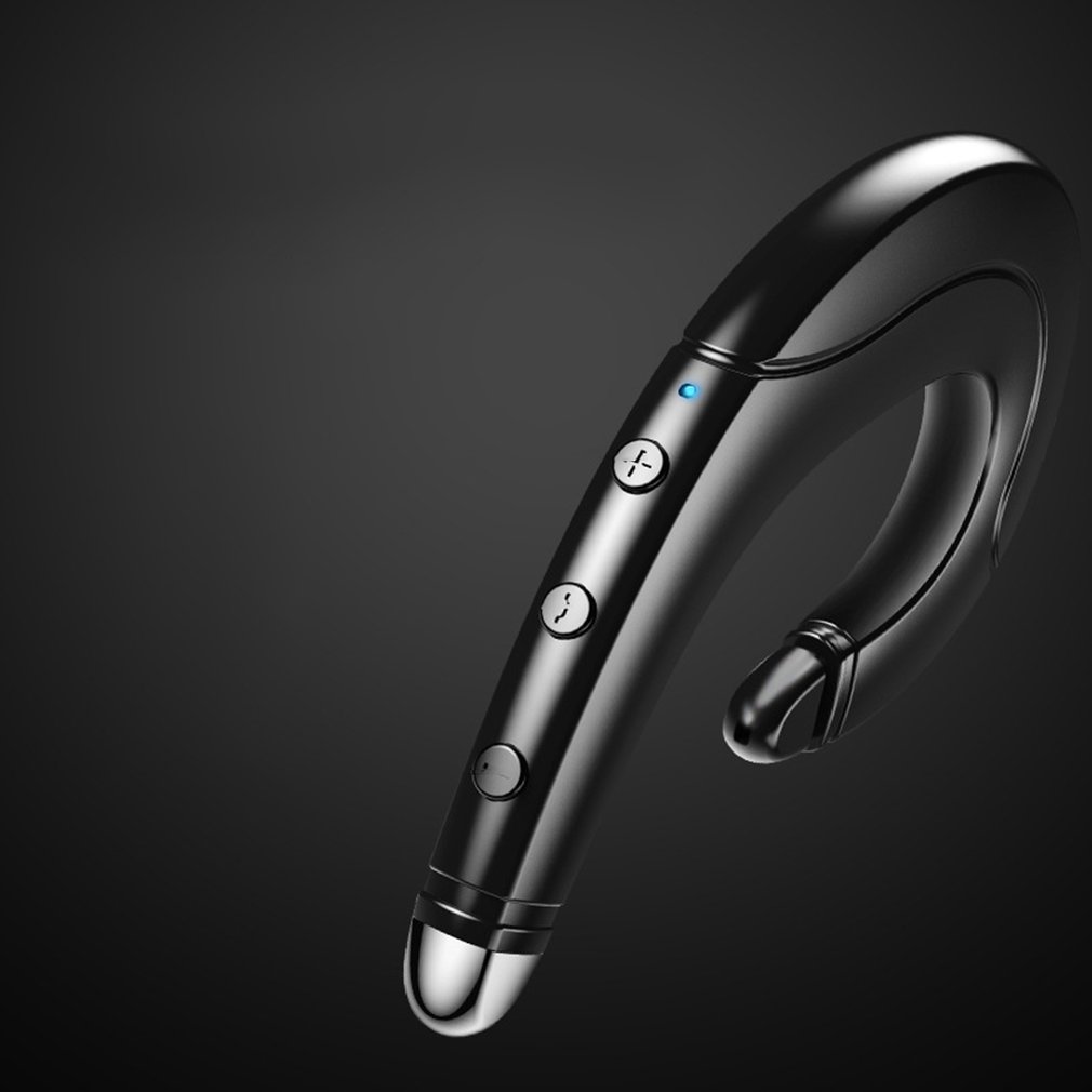 F88 knogle ledning trådløs øre-monteret business headset bilateral stereo power display opkald funktion stemmestyring