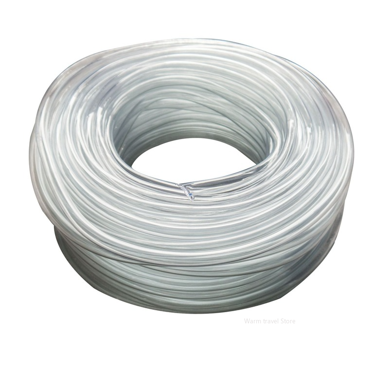Tuyau Transparent en PVC de alimentaire, 3-25mm, résistant au froid, Tube Flexible pour aquarium, tuyau en plastique, pompes à eau, distributeur d'eau