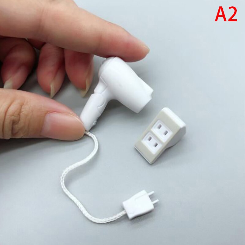 1:12 Miniature Dollhouse USB Socket Charging Cable Doll House Decoration: A2