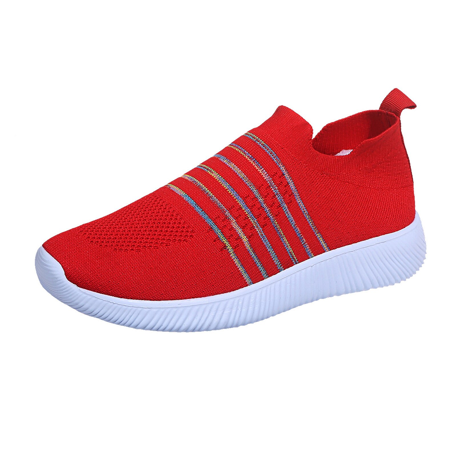 Licht Soft Sport Schoenen Vrouwen Mesh Ademend Tennis Schoenen Vrouwelijke Stabiliteit Tennis Sneakers Trainers Goedkope #3: Rood / 10