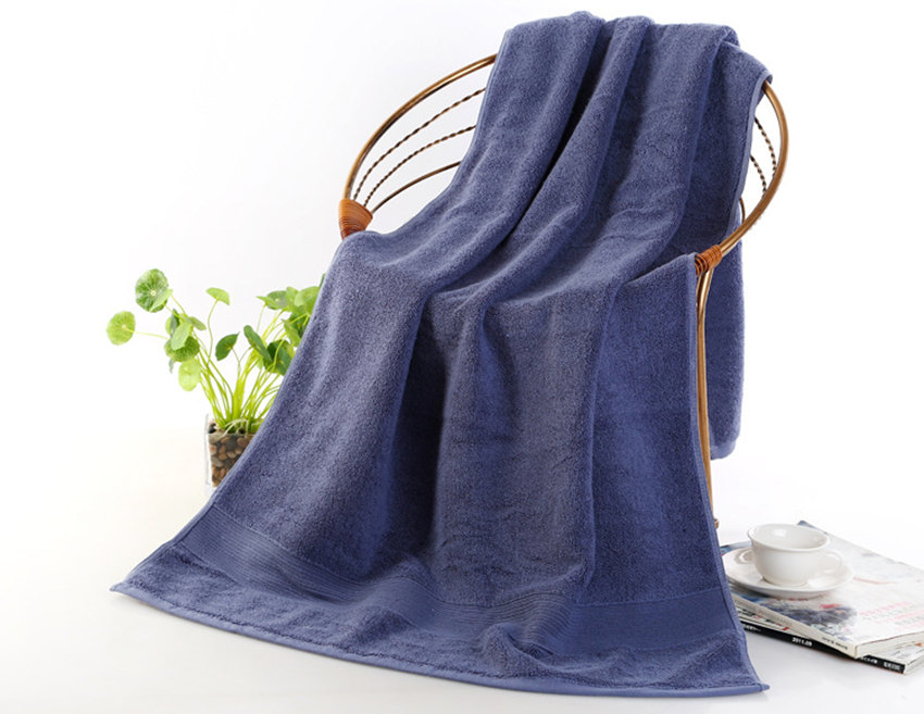 Toallas de algodón egipcio de 650g, 1 toalla de baño vs 2, paño facial para viajes, SPA, gimnasio, golf, baño, súper absorbente, 3 unids/set por juego: Azul