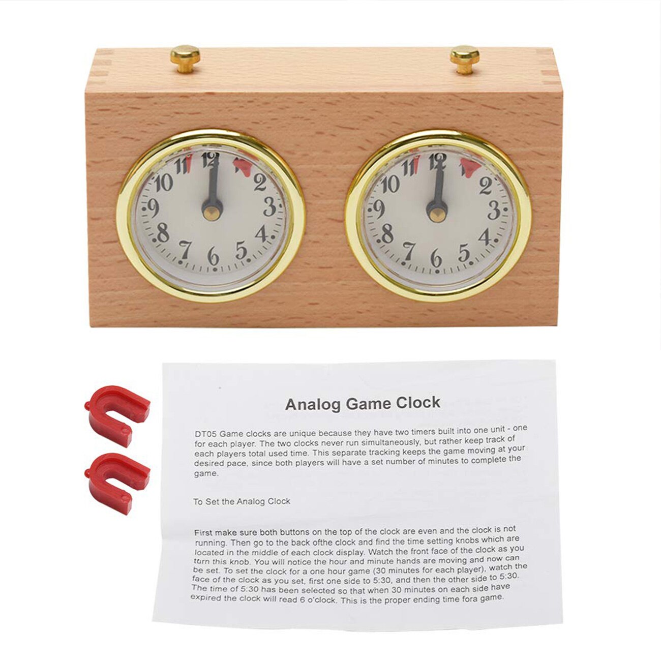Chess Timer Analog Chess Clock Timer Count Up Count Down Timer Mechanical Chess Clocks Analog Chess Clock.