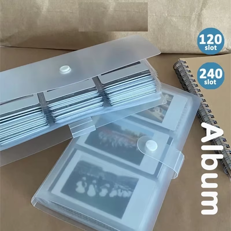 Polaroid fotoalbum inhoud 120/240 slot | Polaroid album fotoboek | Opbergruimte voor ansichtkaarten | Kaartalbum | COD