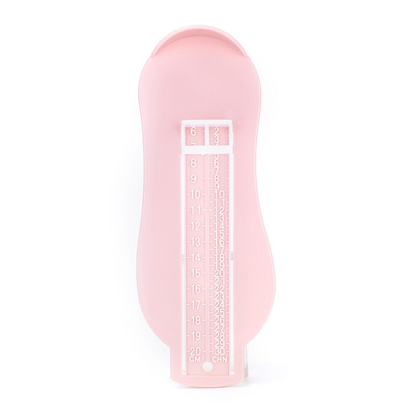 Medidor de medida de pie para bebé, regla de pie para chico en 4 colores, regla de medición de tamaño de zapatos, longitud de cultivo, regla de ajuste de pie, medidas de herramienta: B