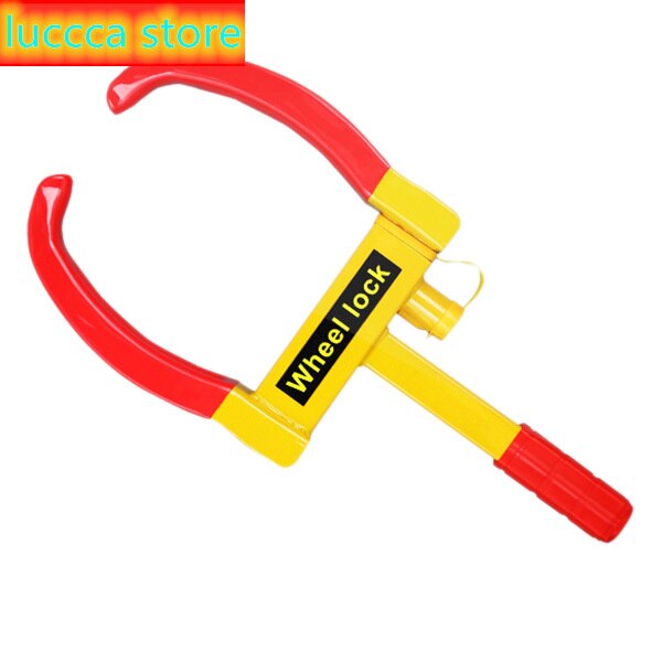 Universal anti-theft car wheel clamp with 3 keys