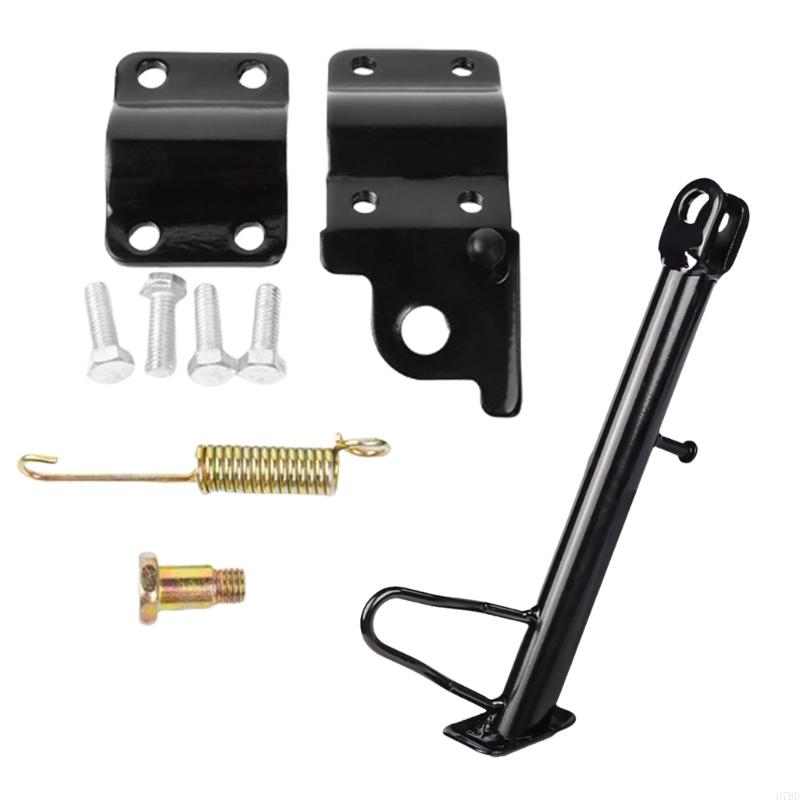 H7BD 14-24 Motos Kickstand Modificación Universal Side para mayoría del soporte soporte lateral reemplazo motos