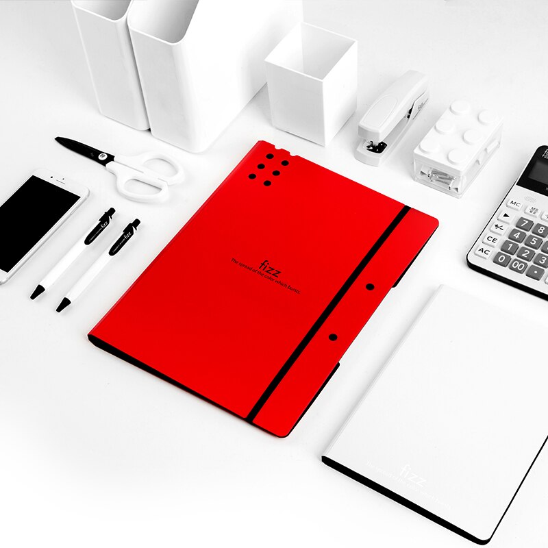 Fizz A3 Holder Office File Organizer Clip Office Supplies Data Book Student File Folder Data Collection Book Test Paper Folder